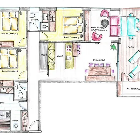 公寓 Verwall Apartment Arlberg - Mit Sauna, Loggia Und Skiraum