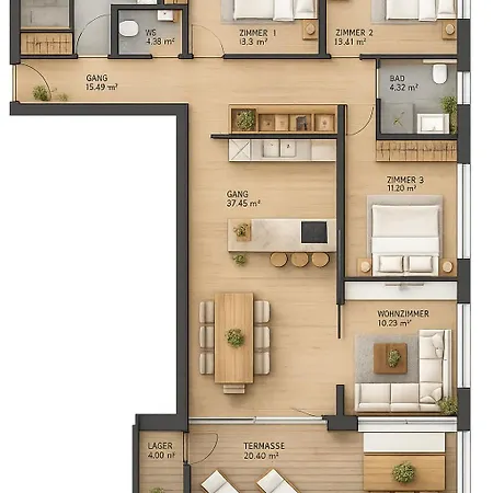 Verwall Apartment Arlberg - Mit Sauna, Loggia Und Skiraum 公寓 *
